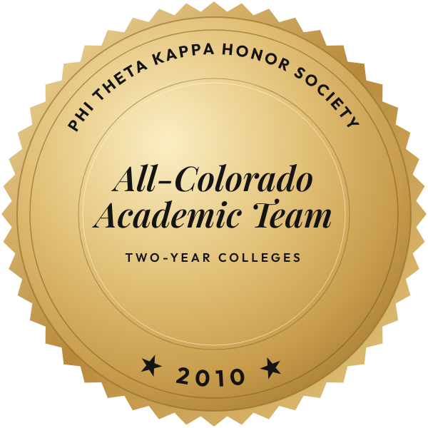 All-Colorado Academic Team, Phi Theta Kappa