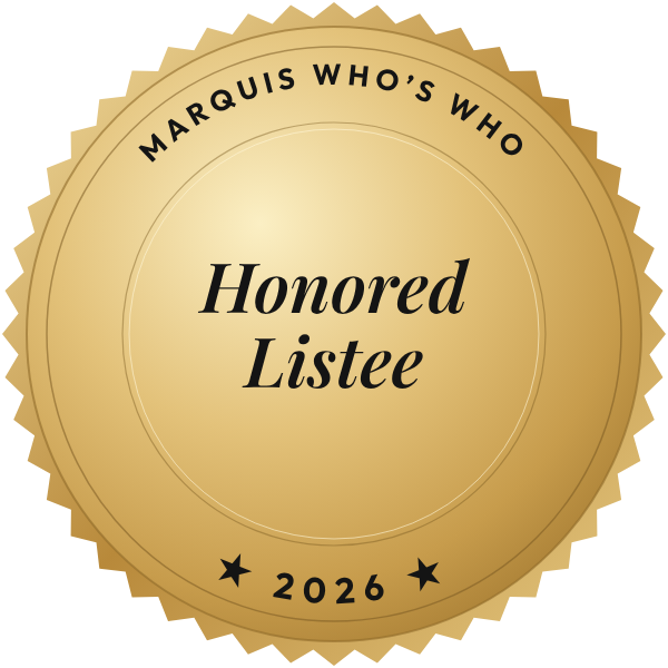 Marquis Who's Who Honored Listee, 2026